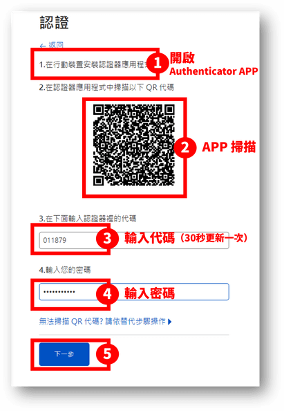 Authenticator 綁定 Cloudflare
